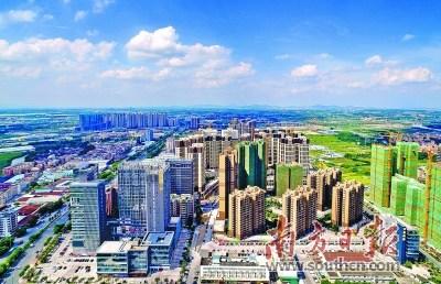 中国侨网三水新城将打造为三水的城市新标杆。三水区档案局供图