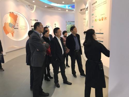 中国侨网温州市外侨办主任赴瑞安调研侨商跨境电商工作。