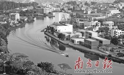 中国侨网2017年底，里水河“一河三岸”9公里长的核心区通过了国家4A级旅游景区的验收。 资料图片