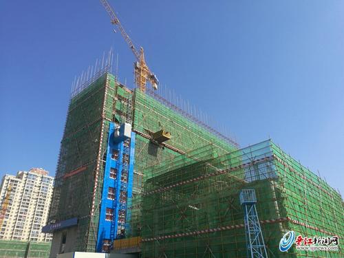 中国侨网正在紧张建设中的泉州五中桥南校区