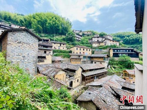 中国侨网松阳传统村落。 李典 摄