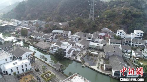中国侨网浙江省温州市瓯海区山根村风光 张灼晖 摄