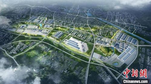 中国侨网广州东部公铁联运枢纽(设计图) 广州交通投资集团有限公司 供图