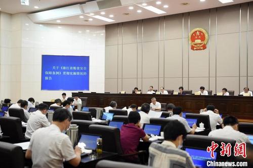 中国侨网会议现场。　屠轶钦　摄