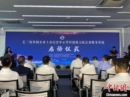 中国侨网启动仪式现场。 胡亦心 摄