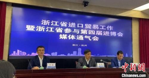 中国侨网浙江举行相关媒体通气会介绍情况。 黄慧 摄