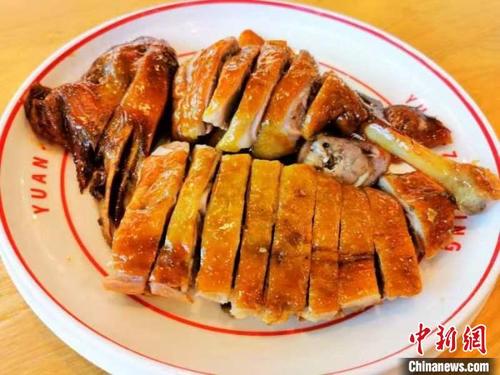 中国侨网“圆仔炳”汶村五味鹅 李晓春 摄
