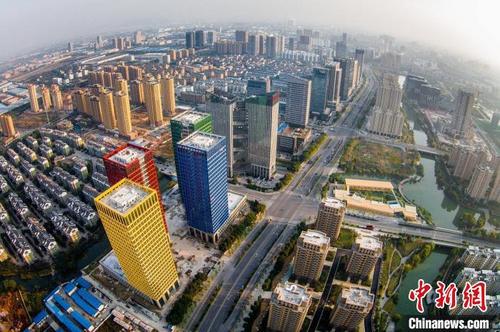 中国侨网长兴经济技术开发区。　吴拯　摄