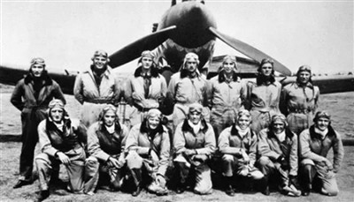 1942年的“飞虎队”照片。（资料图）