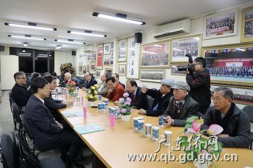 中国侨网拜访巴西广东同乡总会