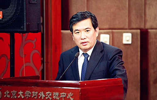 中国侨网北京市侨办主任刘春锋致辞。