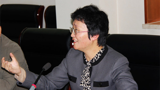 国侨办国外司司长王晓萍在研讨会上做总结讲话。