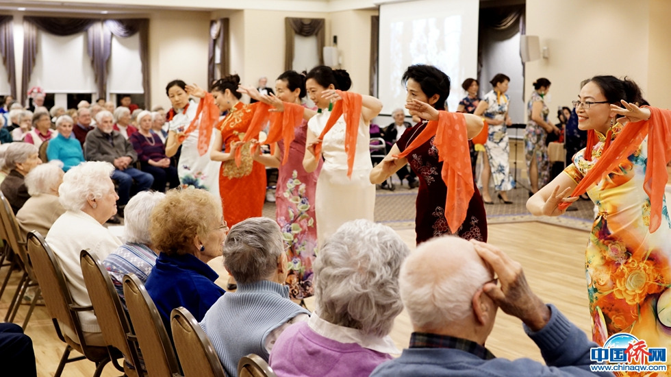 耶鲁大学及纽黑文华人赴老人院义演受欢迎