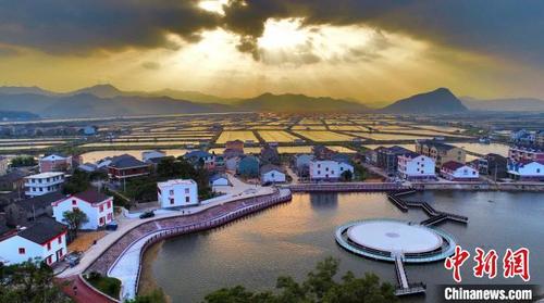 中国侨网浙江省台州市三门县涛头村风光　葛敏　摄