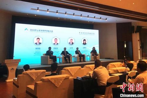 中国侨网9月7日下午,作为2022庐山全球商界领袖大会的专题活动之一,中非青年领袖论坛在江西庐山举行。 吴鹏泉 摄