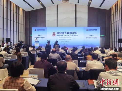 中国侨网活动现场。 罗奕 摄