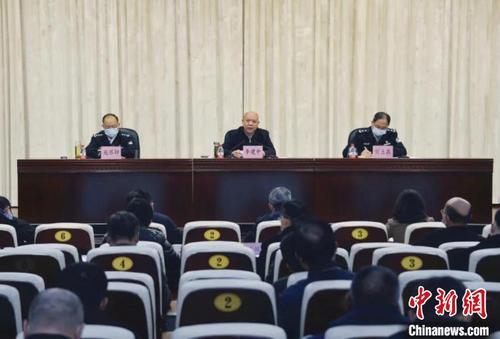 中国侨网会议现场 安徽省公安厅供图