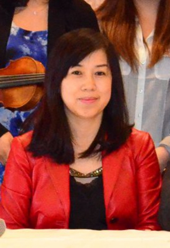 同时身为音乐辅导老师的王莉表示,希望把中国民族音乐与西方音乐相结合,并传承下去。(加拿大《世界日报》/王莉提供)