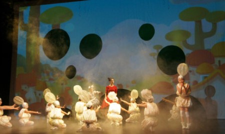 北京景山学校的孩子们在爱丁堡演绎英文版《绿野仙踪》