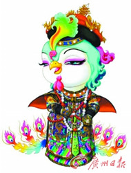 中国侨网故宫吉祥物“美美”