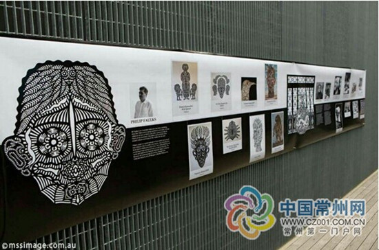 中国侨网展览现场
