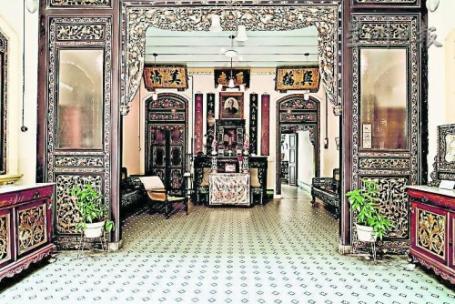 中国侨网从峇峇娘惹博物馆内，可一探旧时候峇峇娘惹的生活风貌。（马来西亚《星洲日报》）