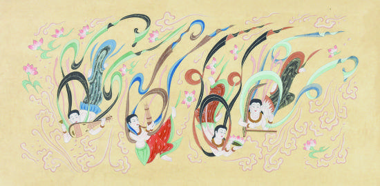 中国侨网“发现中国”画展作品。(美国《侨报》)