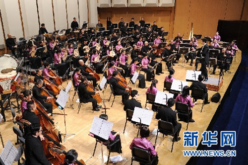 8月22日晚，新加坡华乐团为观众呈现“一曲难忘II”丝竹盛宴