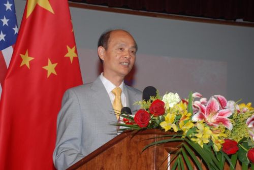 旧金山总领事罗林泉表示,第二届“跨越太平洋–中国艺术节”为习近平主席9月份访美,营造了良好氛围。(美国《侨报》/吴卓明
