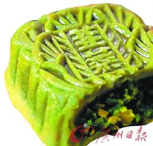 韭菜月饼。(于敢勇