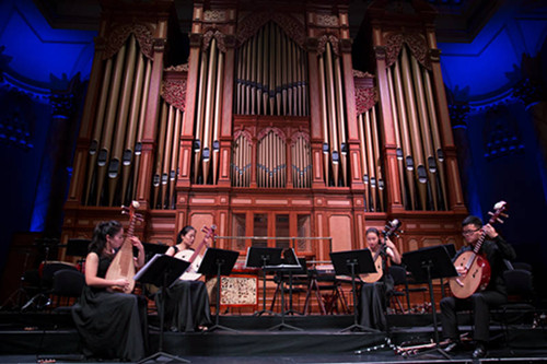 中国陕西丝绸之路新春音乐会在澳大利亚阿德莱德成功举行。（盛楚宜