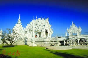 清迈,大大小小的艺术类建筑成为绝美风景。