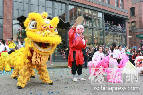 中国侨网西雅图华人的新年愿望是什么？（美国《侨报》/诗乔 摄）