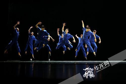 中国侨网以色列编舞作品《释放》。(李裕锟 摄)