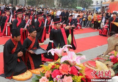中国侨网图为活动现场。 付美斌 摄