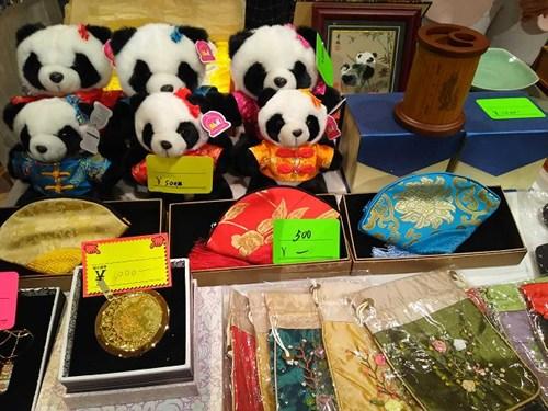 中国侨网中国展台。(日本《中文导报》/杜海玲 摄)