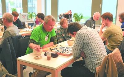 中国侨网柏林“中国杯”围棋大赛现场
