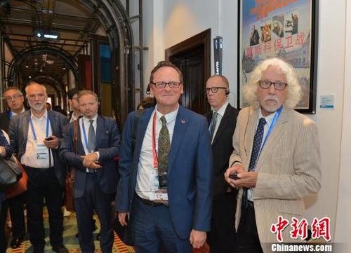 中国侨网“电影之都”城市代表参加本届联合国教科文组织创意城市网络“电影之都”峰会。 周光辉 摄