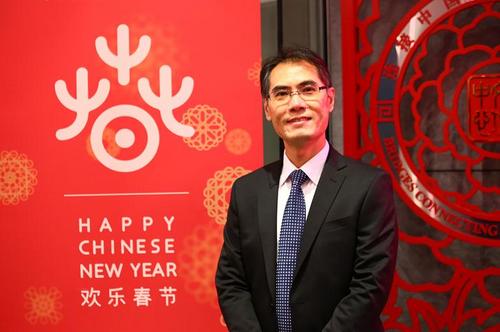 中国侨网巴黎中国文化中心主任严振全。（法国《欧洲时报》）