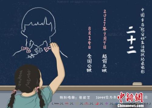 中国侨网资料图:《二十二》电影海报