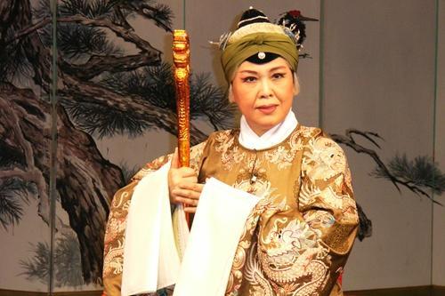 中国侨网赵葆秀在《四郎探母》中的扮相。受访者供图