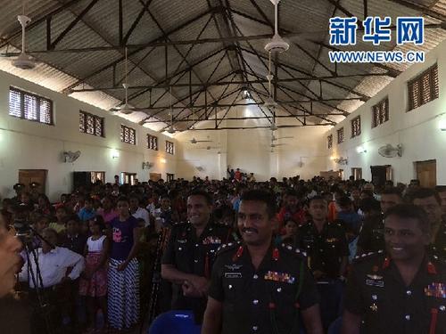 中国侨网演出现场观众满席。(照片由中国驻斯里兰卡文化中心提供)