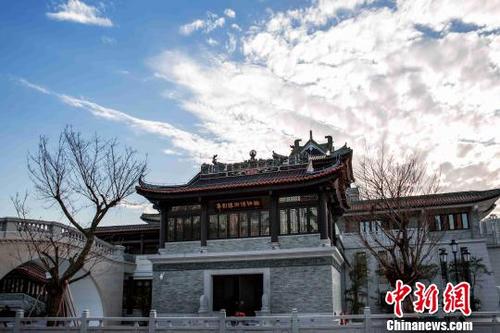中国侨网粤剧艺术博物馆。 蔡铭 摄