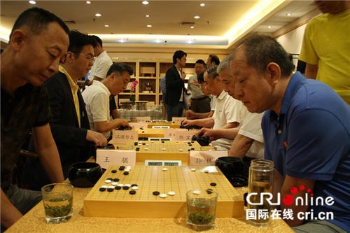 中国侨网中日友好围棋交流活动。