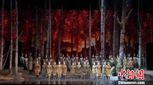 中国侨网大剧院原创歌剧《这里的黎明静悄悄》将首登俄罗斯顶级艺术殿堂。剧院供图