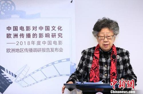 中国侨网北京师范大学资深教授黄会林发布调研报告。主办方供图
