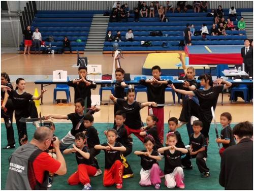 新西兰举行中囯元素武术锦标赛260多位运动员参加