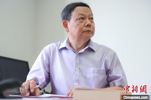 中国侨网学者李宗桂 陈骥旻 摄