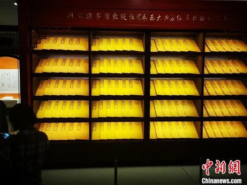 中国侨网展览现场。 应妮 摄