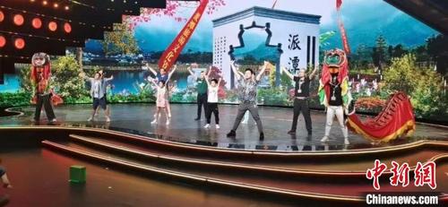 中国侨网增城“舞貔貅”展演 增城区委宣传部 供图